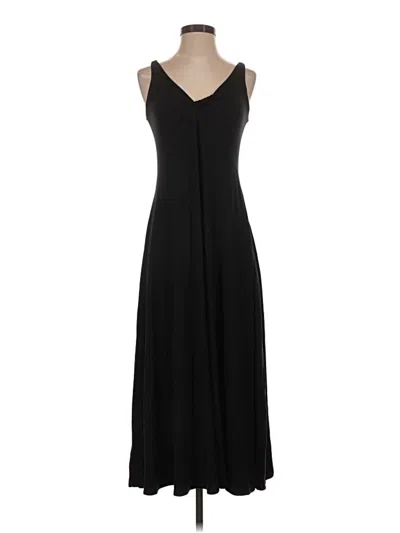 Pre-owned Mng Casual Dress In Black