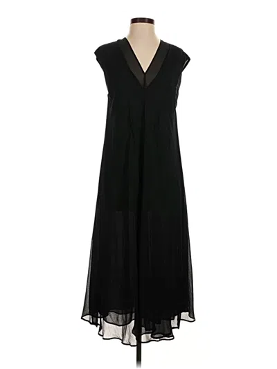 Pre-owned Mng Casual Dress In Black