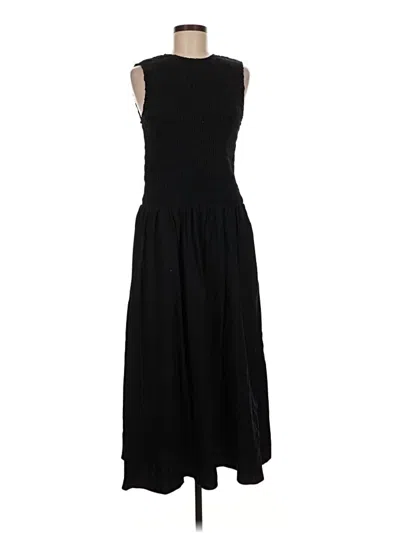 Pre-owned Mng Casual Dress In Black