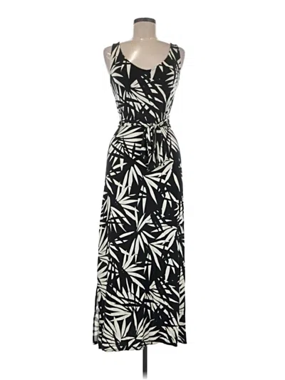 Pre-owned Mng Casual Dress In Black