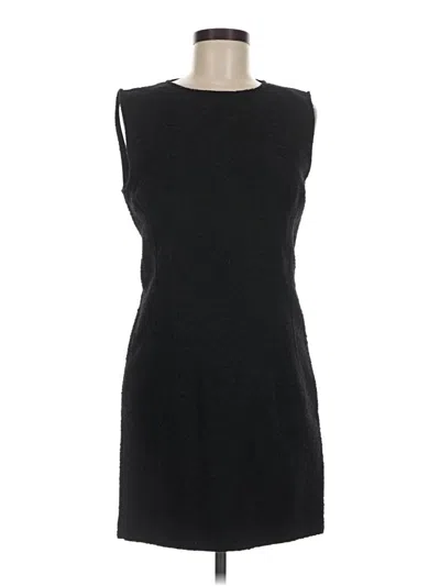 Pre-owned Mng Casual Dress In Black