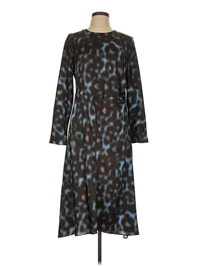 Mng Casual Dress In Blue