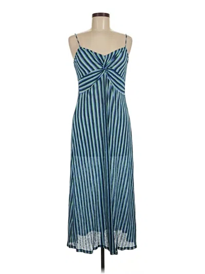 Mng Casual Dress In Blue