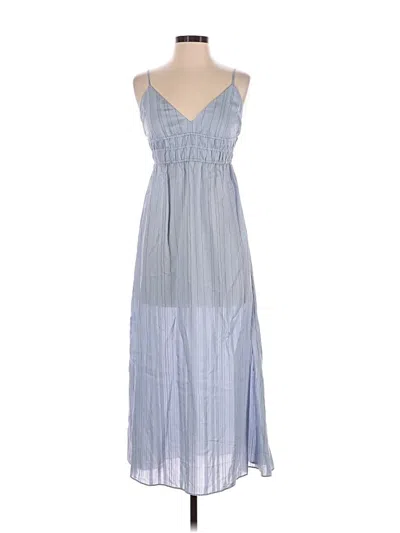 Mng Casual Dress In Blue
