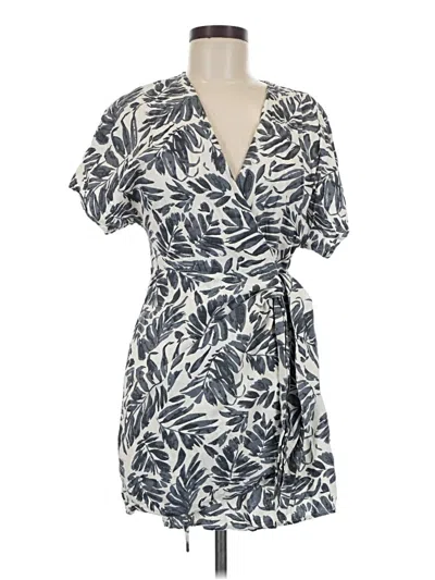Pre-owned Mng Casual Dress In Blue