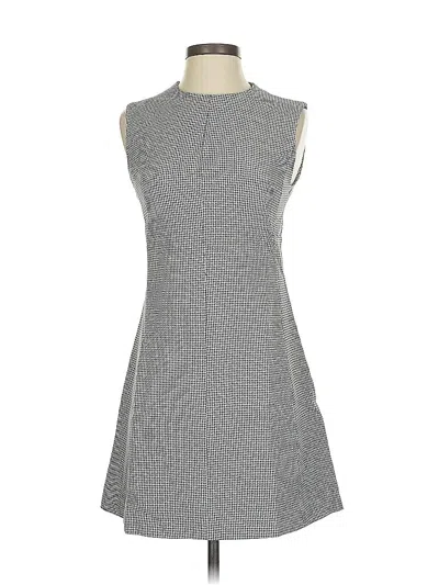 Pre-owned Mng Casual Dress In Gray