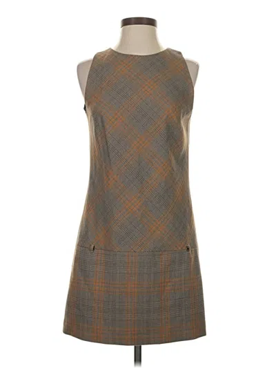 Pre-owned Mng Casual Dress In Gray