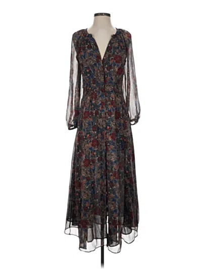 Pre-owned Mng Casual Dress In Gray