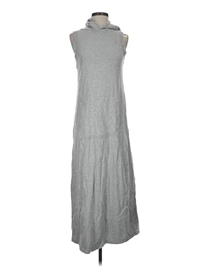 Pre-owned Mng Casual Dress In Gray