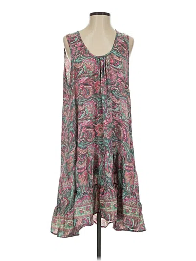 Pre-owned Mng Casual Dress In Gray