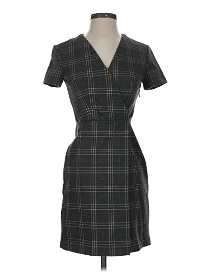 Pre-owned Mng Casual Dress In Gray