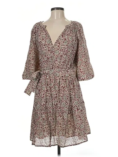 Pre-owned Mng Casual Dress In Gray