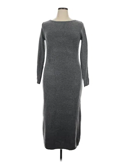 Mng Casual Dress In Gray
