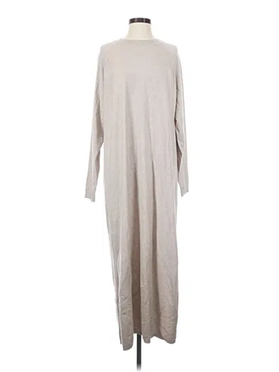 Pre-owned Mng Casual Dress In Gray
