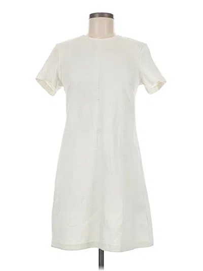 Pre-owned Mng Casual Dress In Ivory