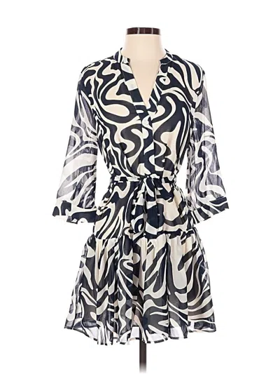 Mng Casual Dress In Ivory