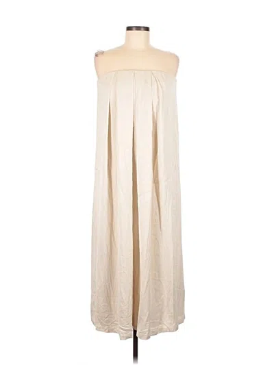 Pre-owned Mng Casual Dress In Ivory