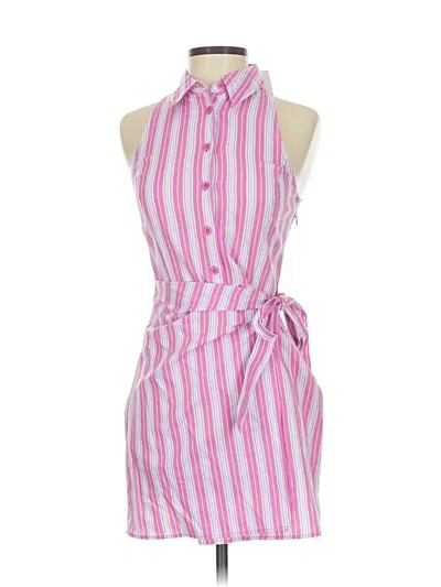 Mng Casual Dress In Pink
