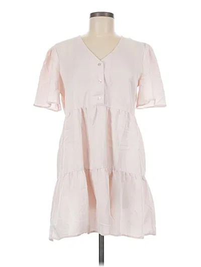 Pre-owned Mng Casual Dress In Pink