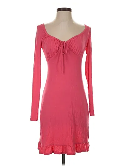 Pre-owned Mng Casual Dress In Pink