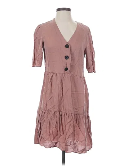 Pre-owned Mng Casual Dress In Pink