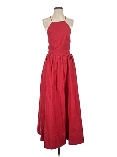 Pre-owned Mng Casual Dress In Red