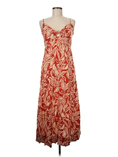 Pre-owned Mng Casual Dress In Red