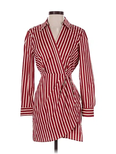 Pre-owned Mng Casual Dress In Red