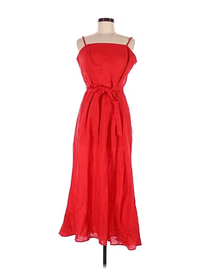 Pre-owned Mng Casual Dress In Red