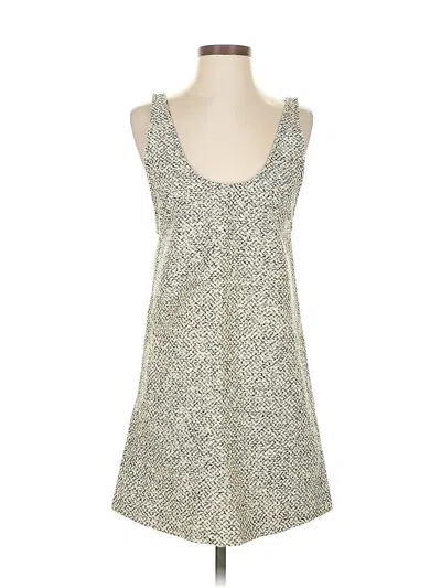 Pre-owned Mng Casual Dress In Silver