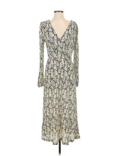 Pre-owned Mng Casual Dress In White