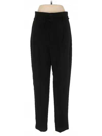 Pre-owned Mng Casual Pants In Black