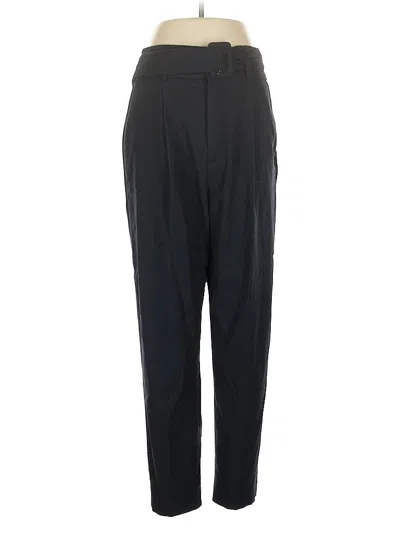 Pre-owned Mng Casual Pants In Black