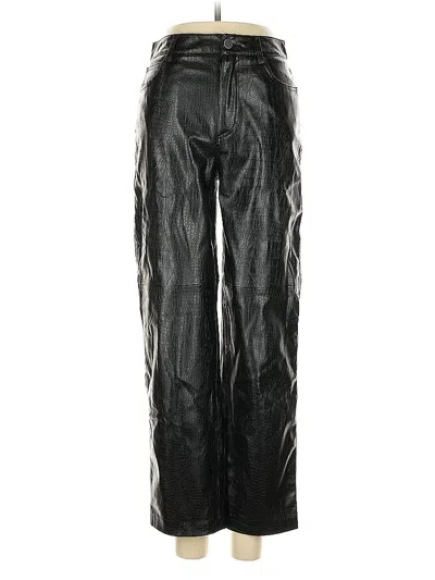Pre-owned Mng Casual Pants In Black