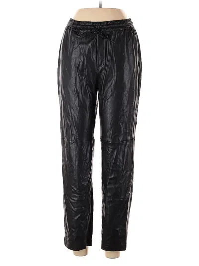Pre-owned Mng Casual Pants In Black