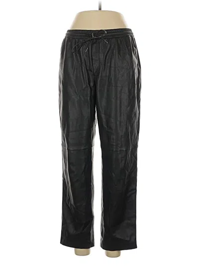 Pre-owned Mng Casual Pants In Black