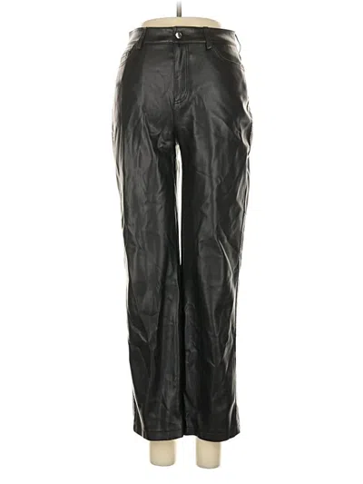 Pre-owned Mng Casual Pants In Black