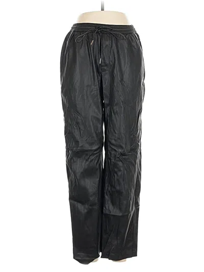 Pre-owned Mng Casual Pants In Black