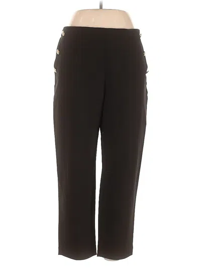 Pre-owned Mng Casual Pants In Black