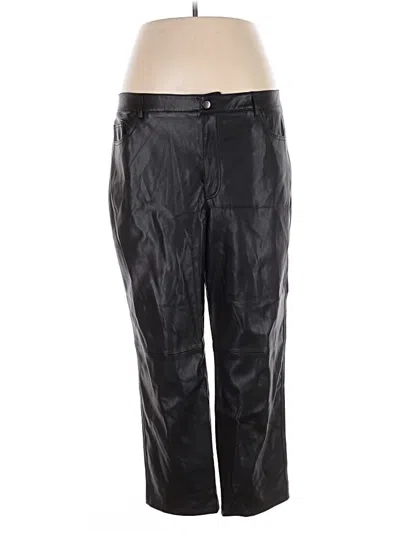 Pre-owned Mng Casual Pants In Black