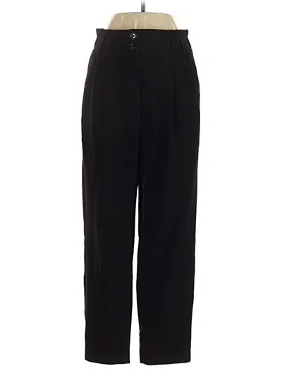 Pre-owned Mng Casual Pants In Black