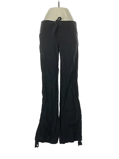 Pre-owned Mng Casual Pants In Black