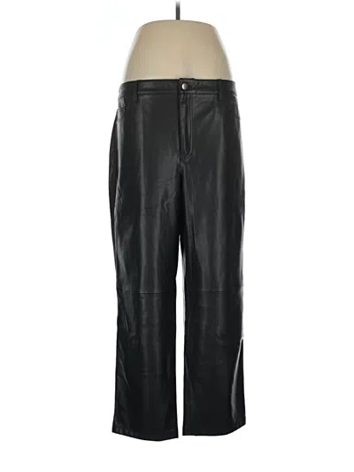 Pre-owned Mng Casual Pants In Black