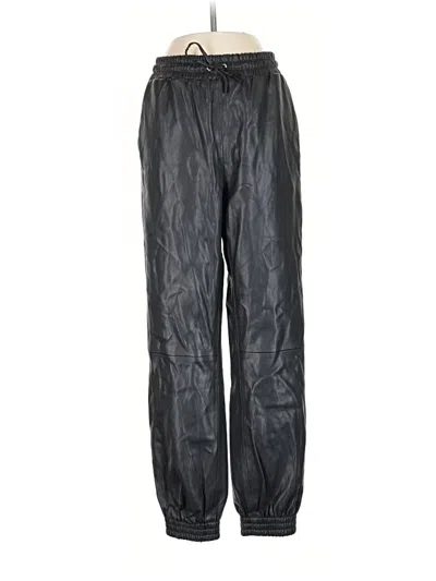 Pre-owned Mng Casual Pants In Black