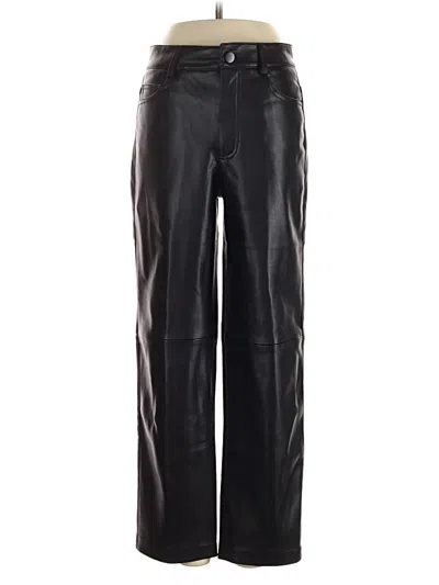 Pre-owned Mng Casual Pants In Black