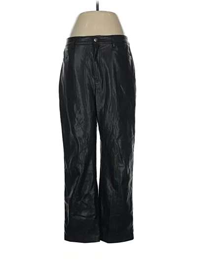 Pre-owned Mng Casual Pants In Black