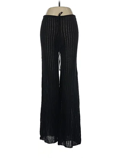 Pre-owned Mng Casual Pants In Black