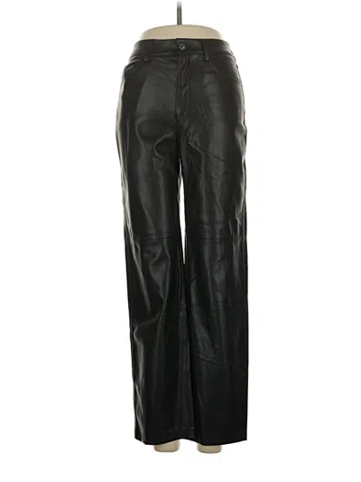 Pre-owned Mng Casual Pants In Black