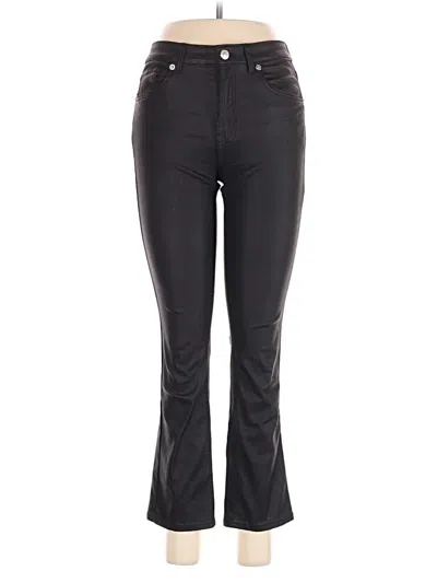 Pre-owned Mng Casual Pants In Black