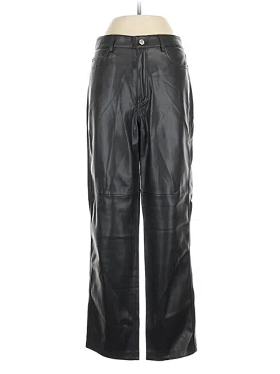 Pre-owned Mng Casual Pants In Black